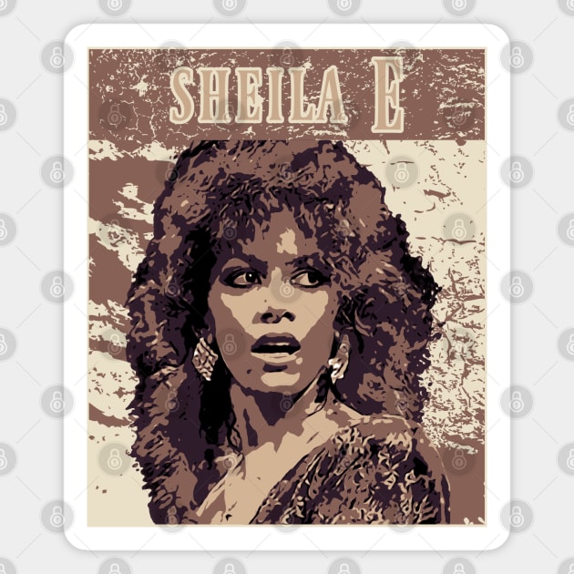 Sheila E Magnet by Degiab